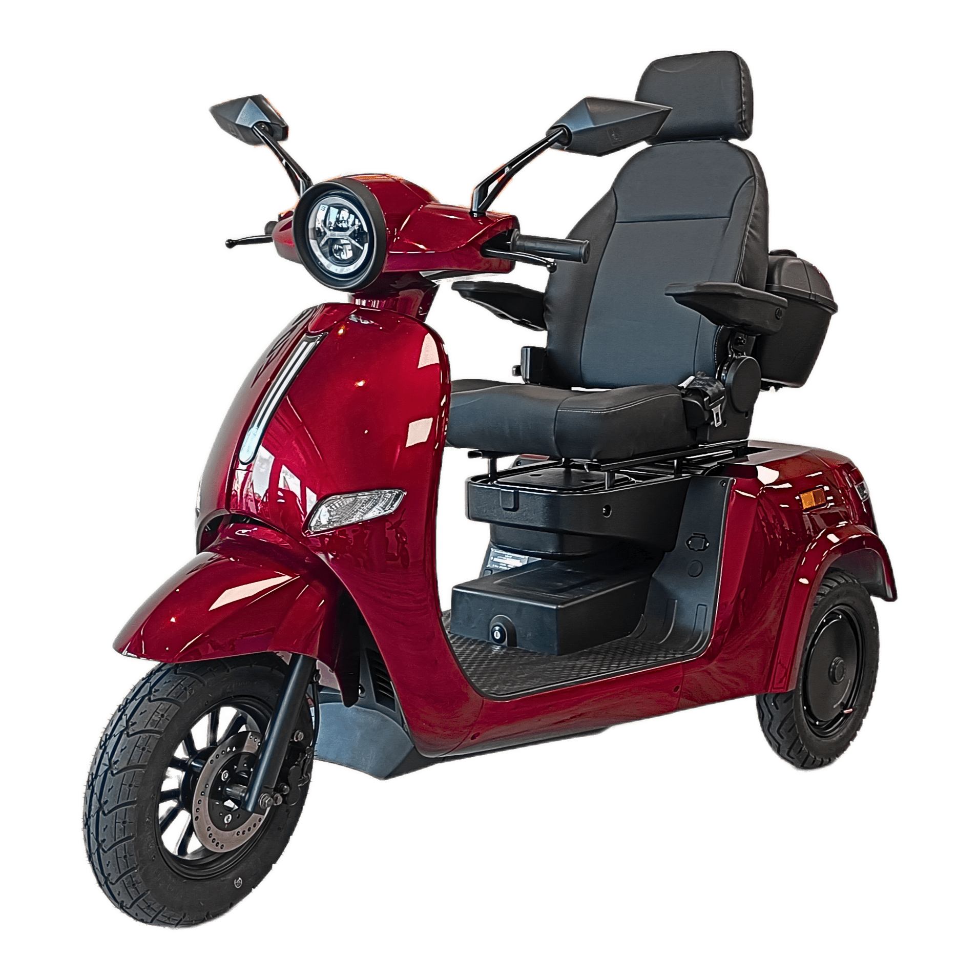 luxe 3wiel scootmobiel rood