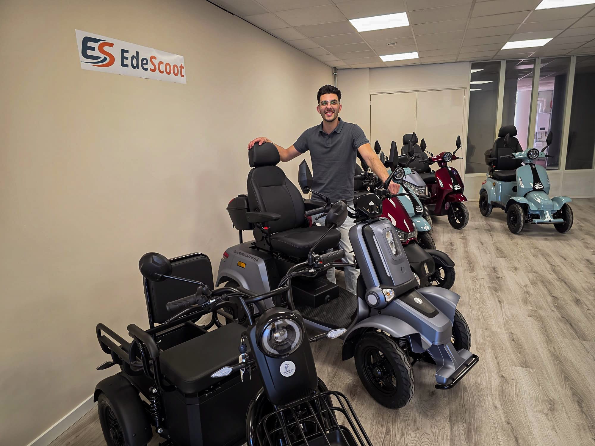 Scootmobiel met grote actieradius in Ede bij EdeScoot
